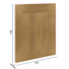 J&K Butterscotch B8 Dummy Door Panel 15" W x 18" H