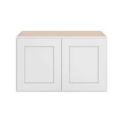 CNC Luxor 5-Piece White 30" W X 18" H X 24" D Double Door Wall Cabinet