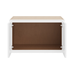 CNC Luxor 5-Piece White 30" W X 18" H X 24" D Double Door Wall Cabinet