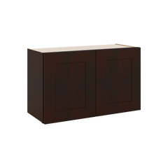 J&K Java Coffee S1 Double Door Wall Cabinet - 30" W x 18" H