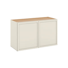 Modernform Cabinet Slim Dove White 30" W X 18" H X 12" D Double Door Wall Cabinet