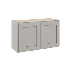 CNC Luxor 5-Piece Misty Grey 30" W X 18" H Double Door Wall Cabinet
