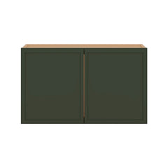 Modernform Cabinet Slim Sage Green 30" W X 18" H X 12" D Double Door Wall Cabinet