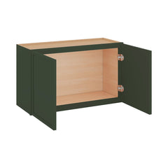 Modernform Cabinet Slim Sage Green 30" W X 18" H X 12" D Double Door Wall Cabinet