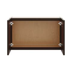 J&K Java Coffee S1 Double Door Wall Cabinet - 30" W x 18" H