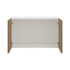 Modernform Cabinet Walnut 30" W X 18" H X 12" D Double Door Wall Cabinet