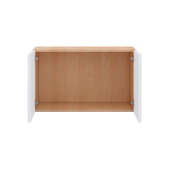 Modernform Cabinet Matte White 30" W X 18" H X 12" D Double Door Wall Cabinet