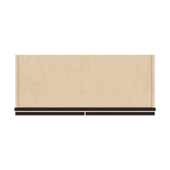 J&K Java Coffee S1 Double Door Wall Cabinet - 30" W x 18" H