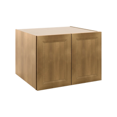 J&K Butterscotch B8 Refrigerator Wall Cabinet - 30" W x 21" H x 27" D