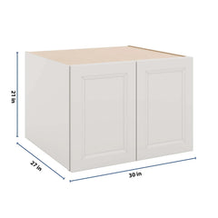 J&K Pure B5 Refrigerator Wall Cabinet - 30" W x 21" H x 27" D
