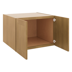 J&K Butterscotch B8 Refrigerator Wall Cabinet - 30" W x 21" H x 27" D