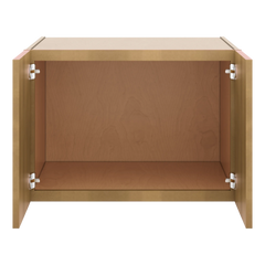 J&K Butterscotch B8 Refrigerator Wall Cabinet - 30" W x 21" H x 27" D