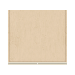 J&K Pearl Glazed H9 Refrigerator Wall Cabinet - 30" W x 21" H x 27" D