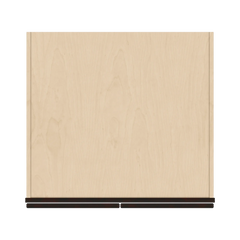 J&K Espresso K8 Refrigerator Wall Cabinet - 30" W x 21" H x 27" D