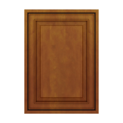 J&K Mocha Glazed K10 Dummy Door Panel 15" W x 21" H