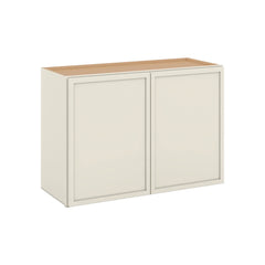 Modernform Cabinet Slim Dove White 30" W X 21" H X 12" D Double Door Wall Cabinet