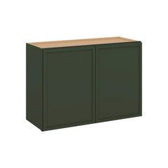 Modernform Cabinet Slim Sage Green 30" W X 21" H X 12" D Double Door Wall Cabinet