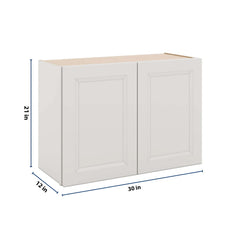 J&K Pure B5 Double Door Wall Cabinet - 30" W x 21" H