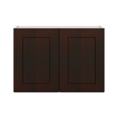 J&K Java Coffee S1 Double Door Wall Cabinet - 30" W x 21" H