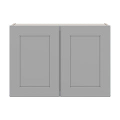 J&K Castle Grey S5 Double Door Wall Cabinet - 30" W x 21" H