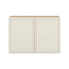 Modernform Cabinet Slim Dove White 30" W X 21" H X 12" D Double Door Wall Cabinet