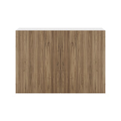 Modernform Cabinet Walnut 30" W X 21" H X 12" D Double Door Wall Cabinet