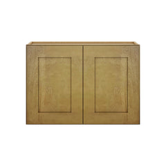 Modernform Cabinet Natural Shaker 30" W X 21" H X 12" D Double Door Wall Cabinet