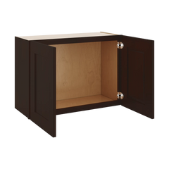 J&K Java Coffee S1 Double Door Wall Cabinet - 30" W x 21" H