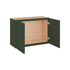 Modernform Cabinet Slim Sage Green 30" W X 21" H X 12" D Double Door Wall Cabinet