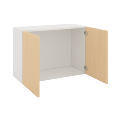 Modernform Cabinet Natural Oak 30" W X 21" H X 12" D Double Door Wall Cabinet