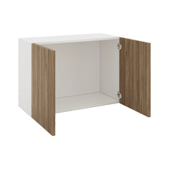 Modernform Cabinet Walnut 30" W X 21" H X 12" D Double Door Wall Cabinet