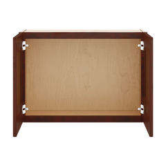 J&K Mahogany J5 Double Door Wall Cabinet - 30" W x 21" H