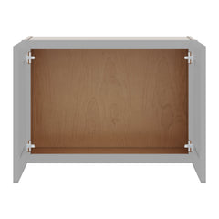 J&K Castle Grey S5 Double Door Wall Cabinet - 30" W x 21" H