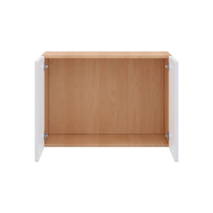 Modernform Cabinet Gloss White 30" W X 21" H X 12" D Double Door Wall Cabinet
