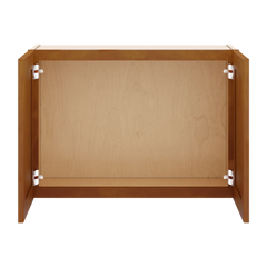 J&K Mocha Glazed K10 Double Door Wall Cabinet - 30" W x 21" H