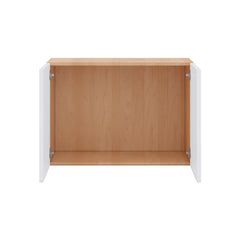 Modernform Cabinet Matte White 30" W X 21" H X 12" D Double Door Wall Cabinet