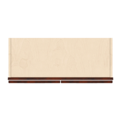 J&K Mahogany J5 Double Door Wall Cabinet - 30" W x 21" H