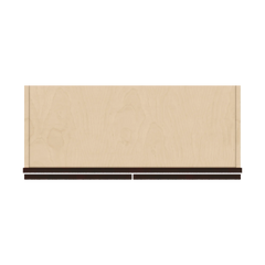 J&K Java Coffee S1 Double Door Wall Cabinet - 30" W x 21" H