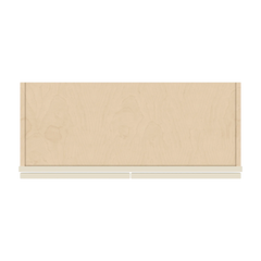 J&K Pearl Glazed H9 Double Door Wall Cabinet - 30" W x 21" H