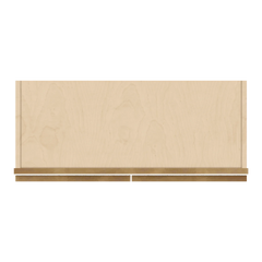 J&K Butterscotch B8 Double Door Wall Cabinet - 30" W x 21" H