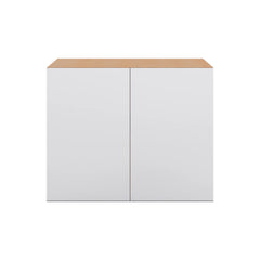 Modernform Cabinet Matte White 30" W X 24" H X 24" D Double Door Wall Cabinet