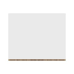 Modernform Cabinet Walnut 30" W X 24" H X 24" D Double Door Wall Cabinet