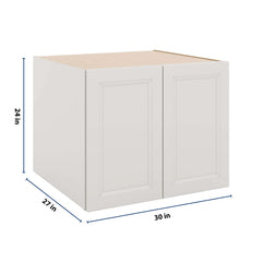 J&K Pure B5 Refrigerator Wall Cabinet - 30" W x 24" H x 27" D