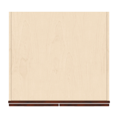 J&K Mahogany J5 Refrigerator Wall Cabinet - 30" W x 24" H x 27" D