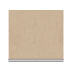 J&K Castle Grey S5 Refrigerator Wall Cabinet - 30" W x 24" H x 27" D