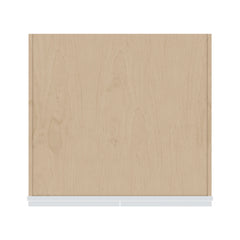 J&K White Shaker S8 Refrigerator Wall Cabinet - 30" W x 24" H x 27" D