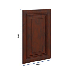 J&K Mahogany J5 Dummy Door Panel 15" W x 24" H