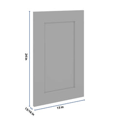 J&K Castle Grey S5 Dummy Door Panel 15" W x 24" H