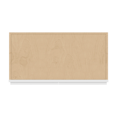 CNC Luxor 5-Piece White 30" W X 24" H X 15" D Double Door Wall Cabinet