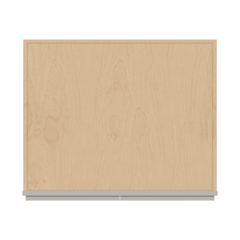 CNC Luxor 5-Piece Misty Grey 30" W X 24" H X 24" D Double Door Wall Cabinet